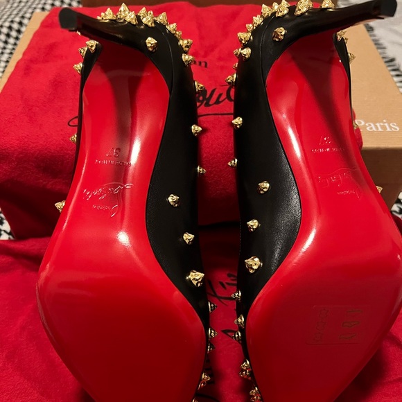 Christian Louboutin Shoes - Christian Louboutin Aimantaclou Napa Heels